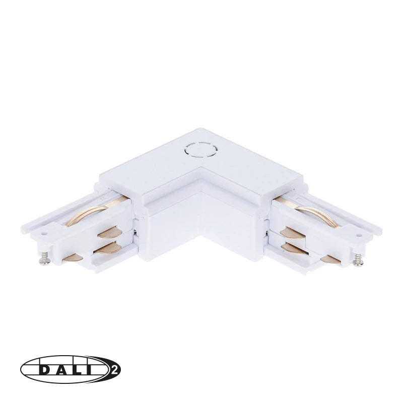 3-Fase Rail DALI L-Vorm Connector Inside