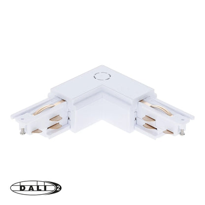 3-Fase Rail DALI L-Vorm Connector Inside